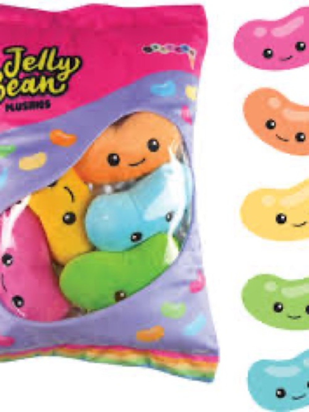 Colorful Jelly Beans Stuffed Animal Set